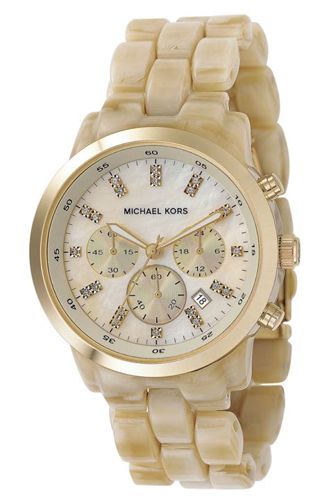 michael kors women's mk5039 ritz horn watch|Michael Kors Women's MK5039 Ritz Horn Watch .